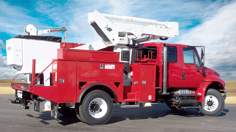 VST 5000 Bucket truck