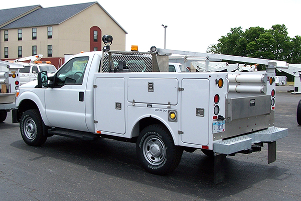 Brand FX 9' body mounted on an F250 Brand FX 9' body