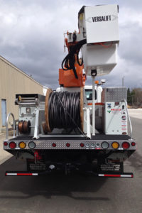 Vn Bucket Truck back end