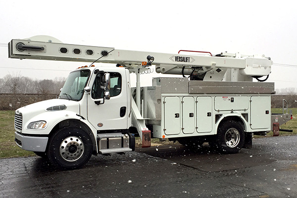 VO355 over cnter VO-355 Overcenter Bucket truck
