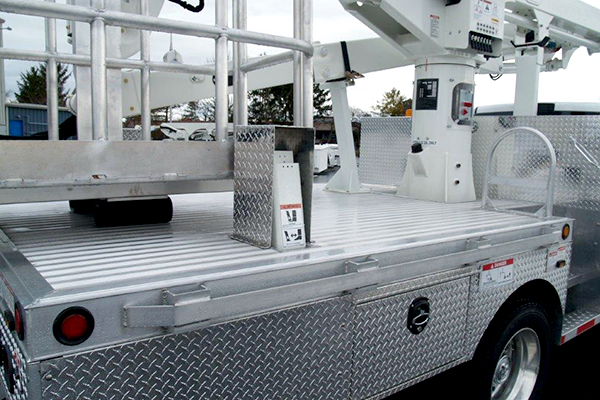 boxfront Utility Truck Equipment Sign Shark flatbed