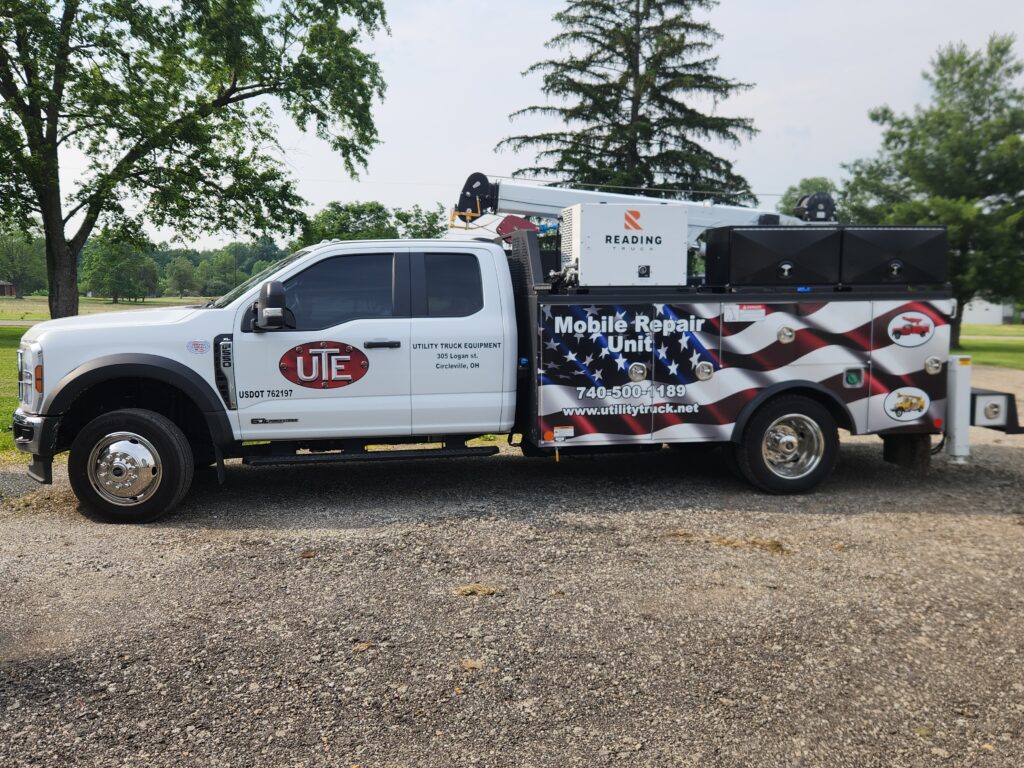 Mobile Utility Vehicle Service Truck