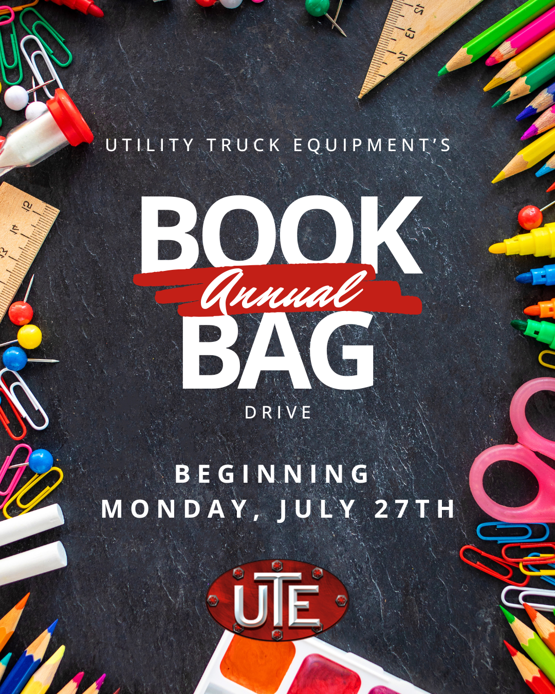 UTE Book Bag Giveaway